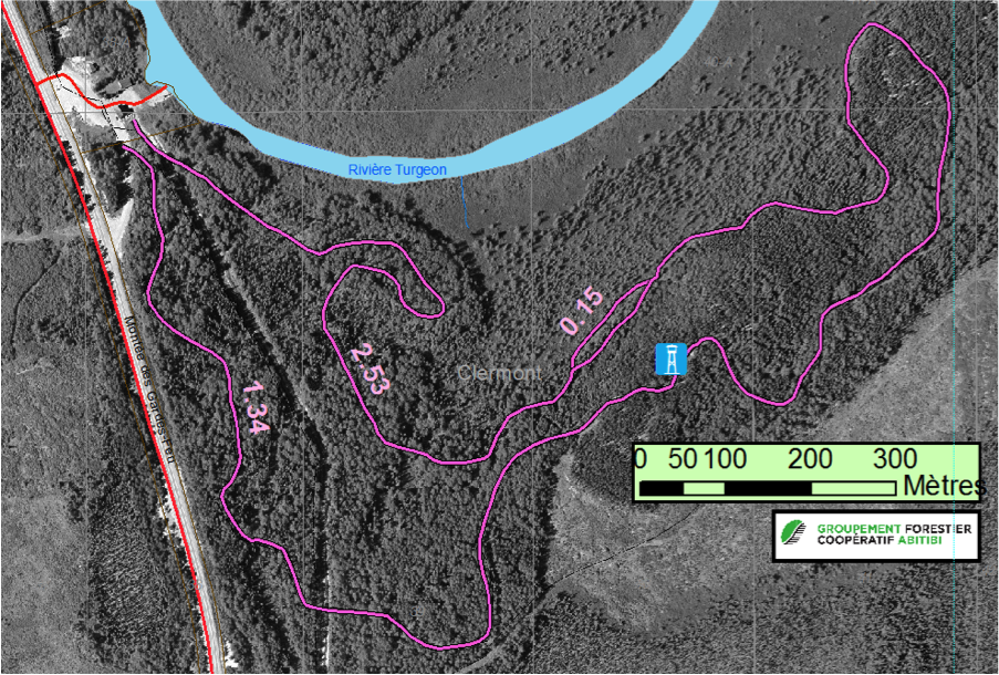 Le Sentier Multifonctionnel ValSaintGilles Inforoute de la MRC d